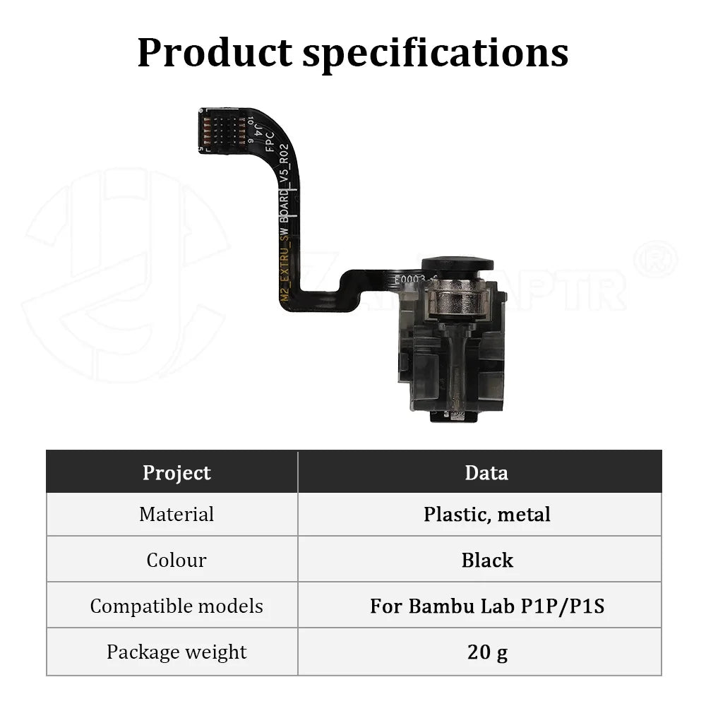 High Precision Filament Sensor for Bambu Lab X1 X1C P1P P1S A1 A1mini for 3D Printer accessories
