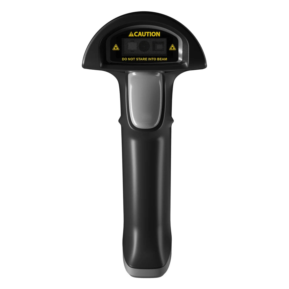 【New】Wireless 2D 1D Barcode Scanner BT+2.4G+USB Wired High Speed Scanning with Pedestal Wireless Charging Stand and OLED Display