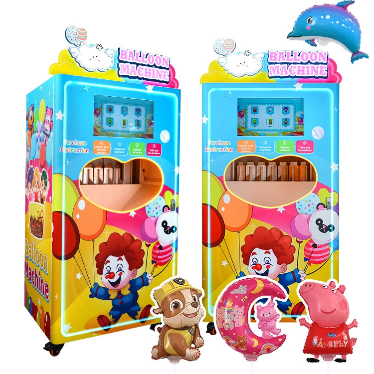 Customized Commercial-Grade Balloon Vending Machine Fully Automatic Industrial Type Cinema Use Remote Control