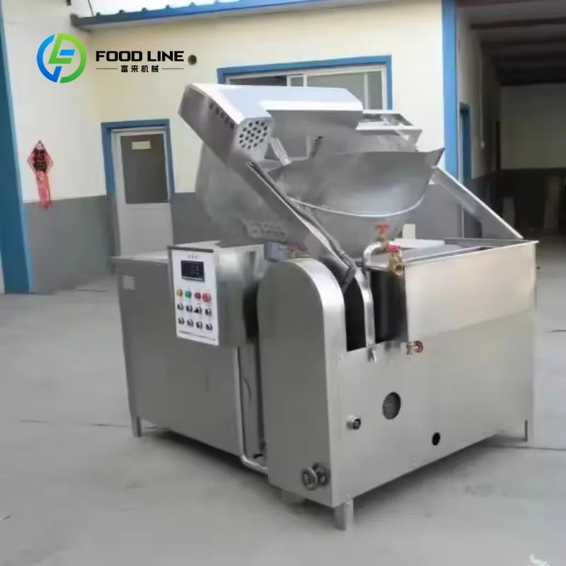 Heavy Duty Commercial Gas Deep Fryer Customized Professional Kitchen Frying Machine Energy Saving Snack Fryer For Restaurant