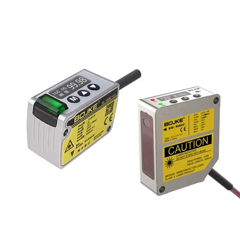 High Precision Distance Laser Ranging Displacement Sensors Square Laser Distance Detection Sensor for Cutting Machine
