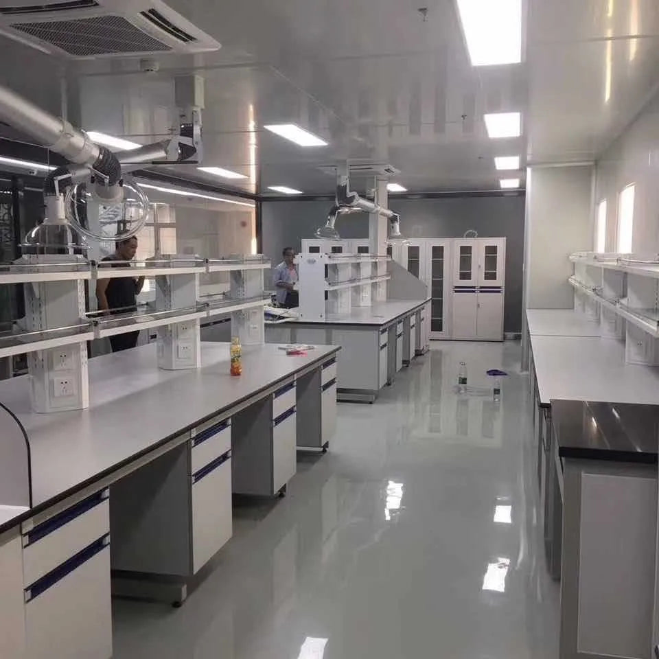 All-steel experimental table Laboratory workbench Chemical physics operation bench Mouth frame Laboratory test bench experiment