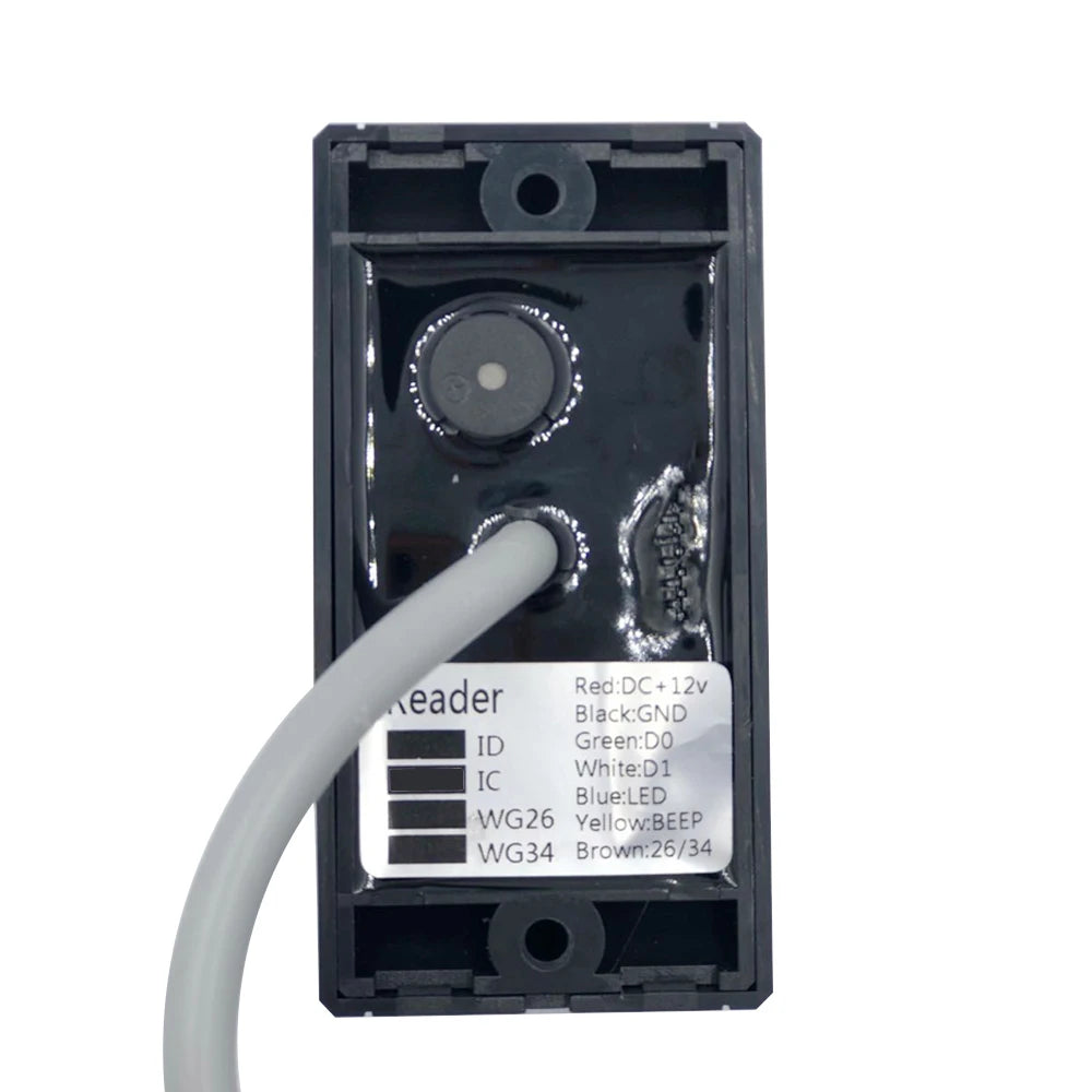 Access Control Reader 125KHz+13.56MHz  Waterproof RFID Weigand 26/34 Smart Proximity Card Reader For Access control Panel