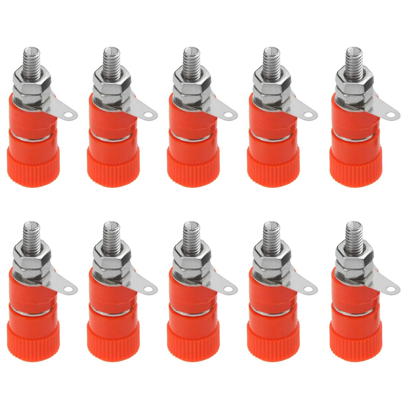 10/30 PCS Binding Posts Terminals 4mm Banana Plug Socket 4mm Terminal Connector for Amplifier Arduino