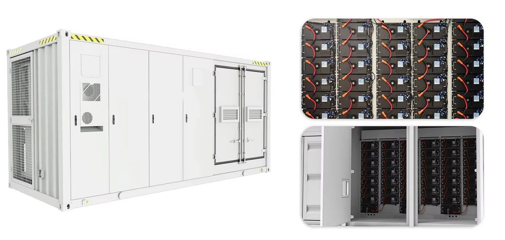 Solar Power Storage System 1MWh 2MWh BESS LiFePO4 Battery 500kW 1MW ESS Container Custom