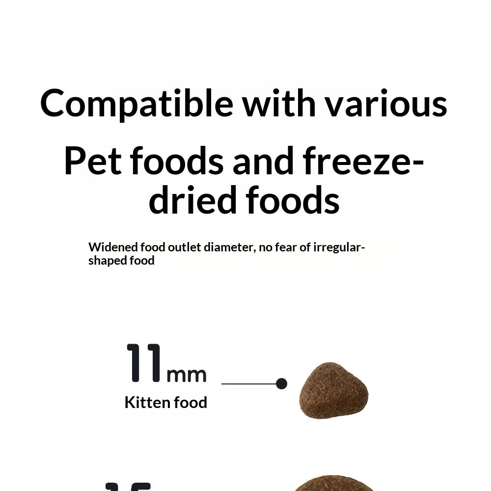 New Smart XL Capacity Pet Feeder with Wide-Angle Camera, Timed Portion Control for Cats & Dogs, APP Controlled Dispenser
