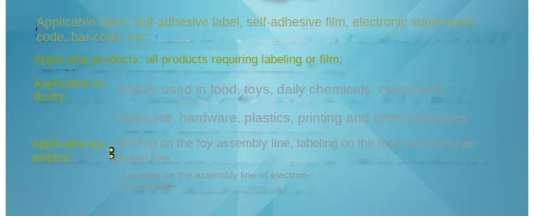 Auto Label Dispenser Device Automatic Sticker Separating Machine AL-1150D NEW Digital Control 4-140mm Label stripping machine