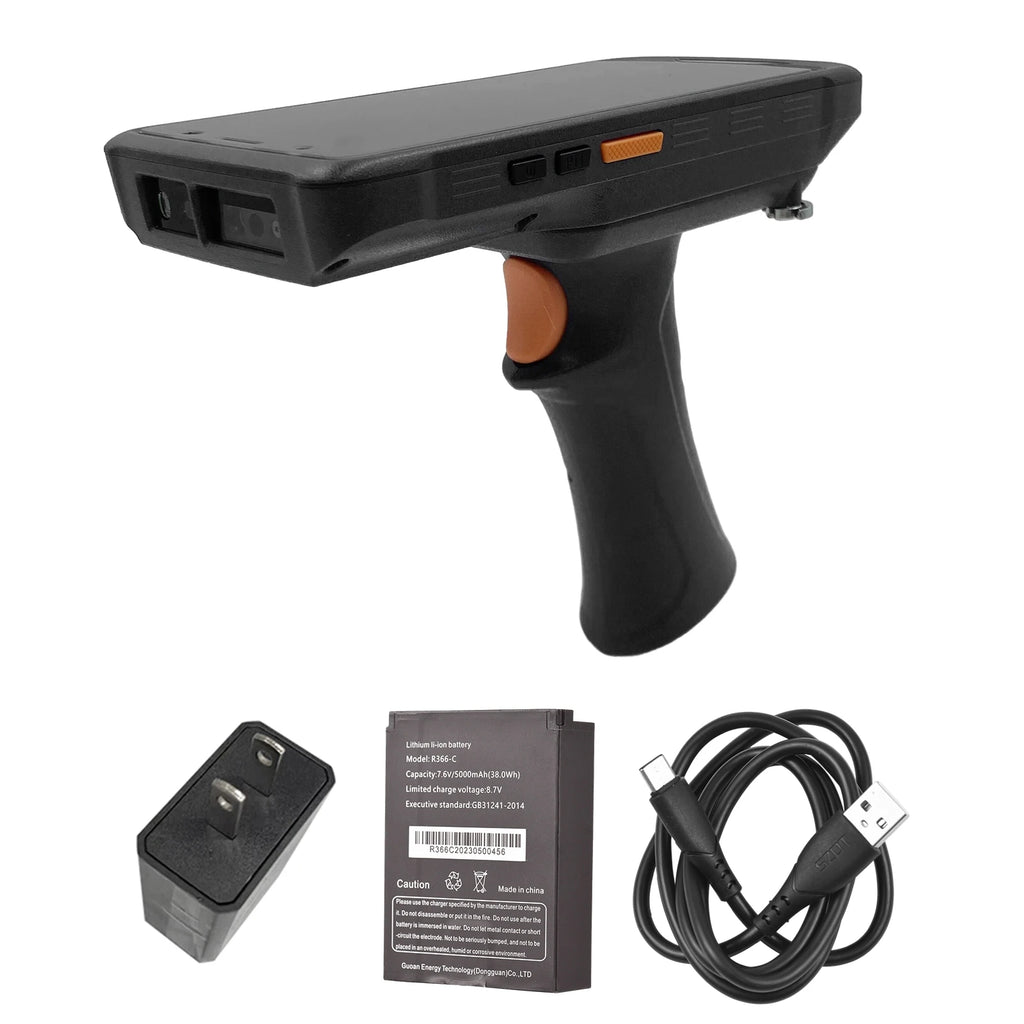 Handheld Terminal PDA for Android 9.0 1D 2D Barcode Scanning 4G WiFi BT with 5.5 Inch Touchscreen for Supermarket Restaurant War
