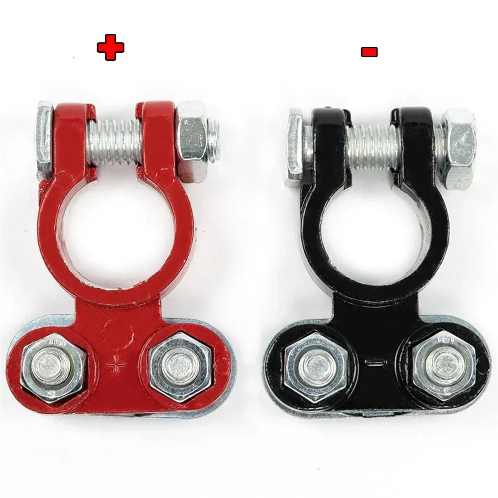 Car Battery Terminal Connectors Quick Releas Top Post Connector Pole Heavy-duty Clamp Clip Terminal Pile Head for Caravan Boat