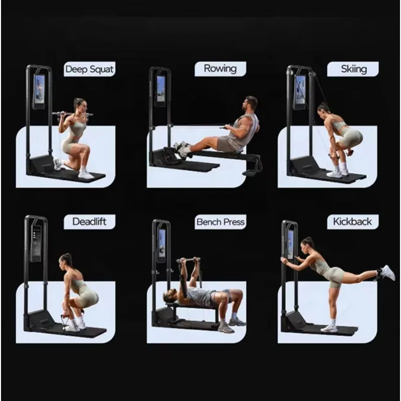 Smart Workout All in One Personal Trainer Home Fitness Gym Machine Smart  Gym Trade Home Workout Multi Gym