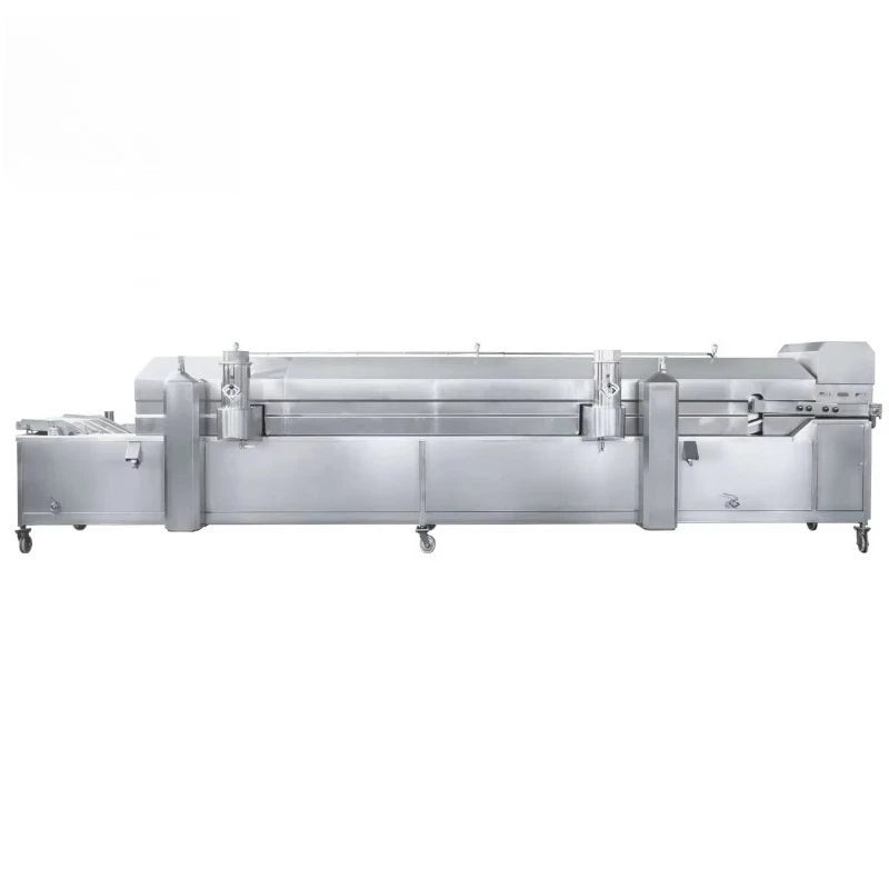 Commercial Continuous Frying Machine for Fried Chicken and French Fries Efficient Automatic with Motor and Pump Core Components