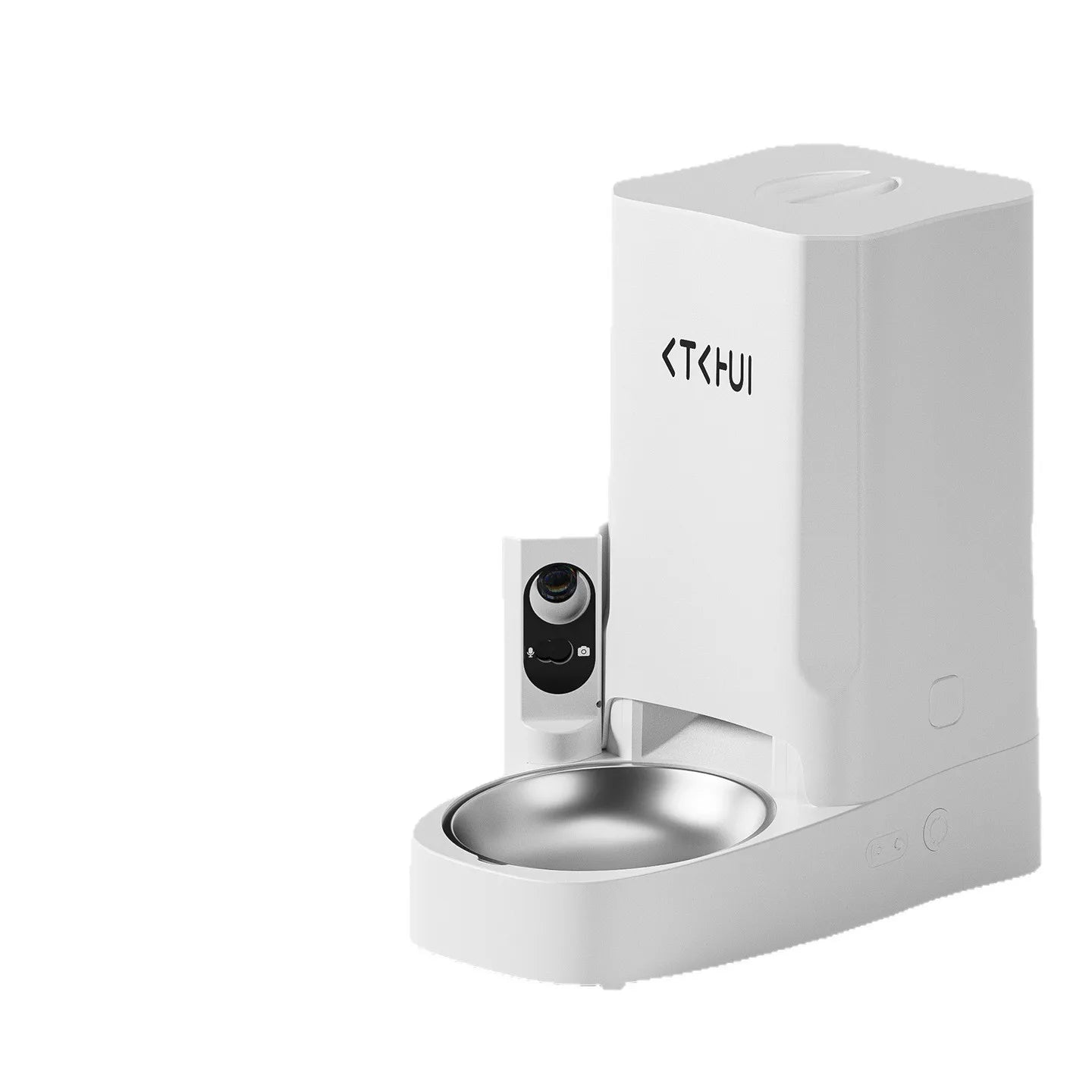 New Smart XL Capacity Pet Feeder with Wide-Angle Camera, Timed Portion Control for Cats & Dogs, APP Controlled Dispenser