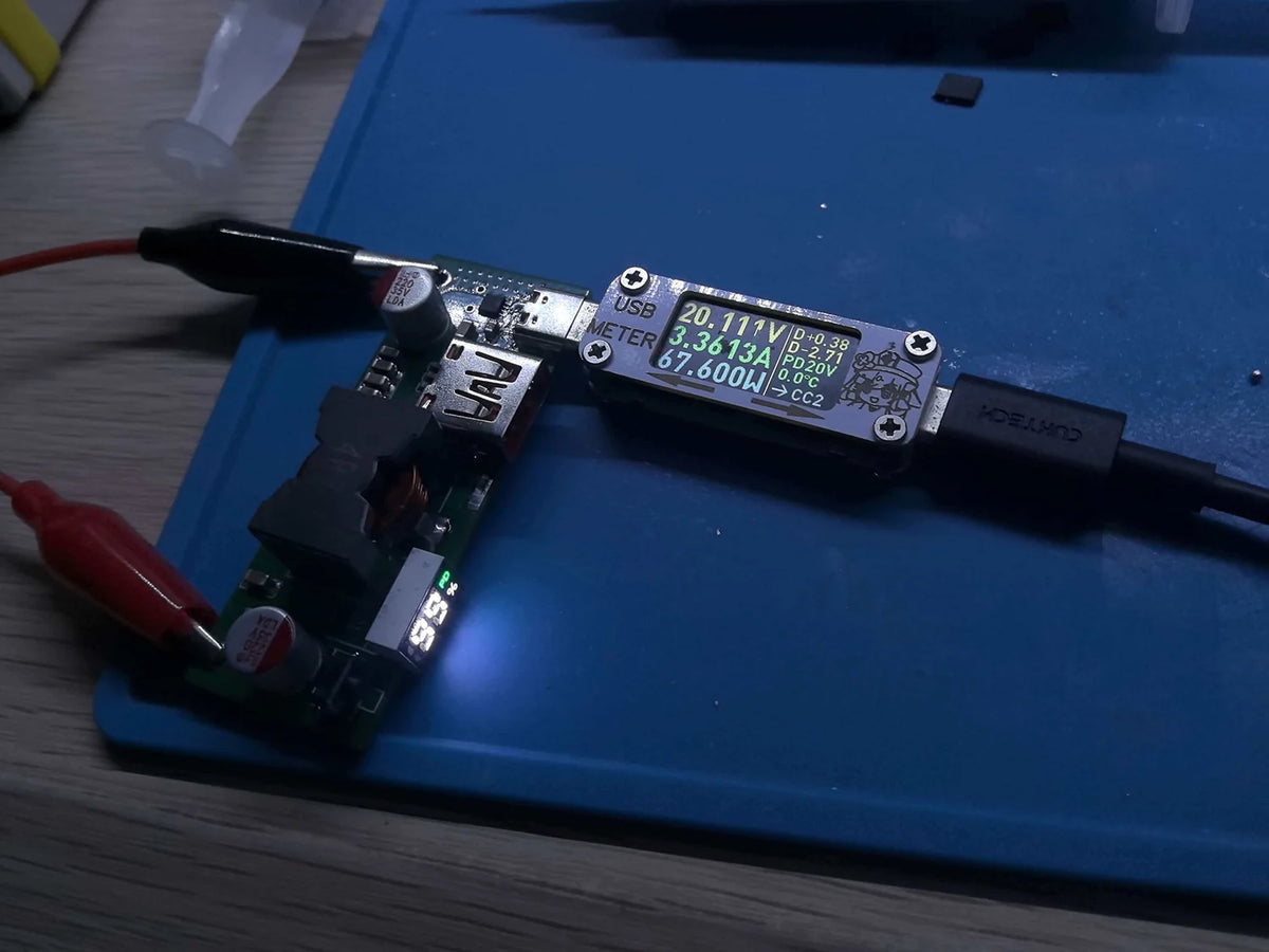 PD 100W Bidirectional Fast Charger Power Bank Module Boost Buck 2S 3S 4S 5S 6S Battery Charging-Discharging Li Ion Lifepo4 BMS