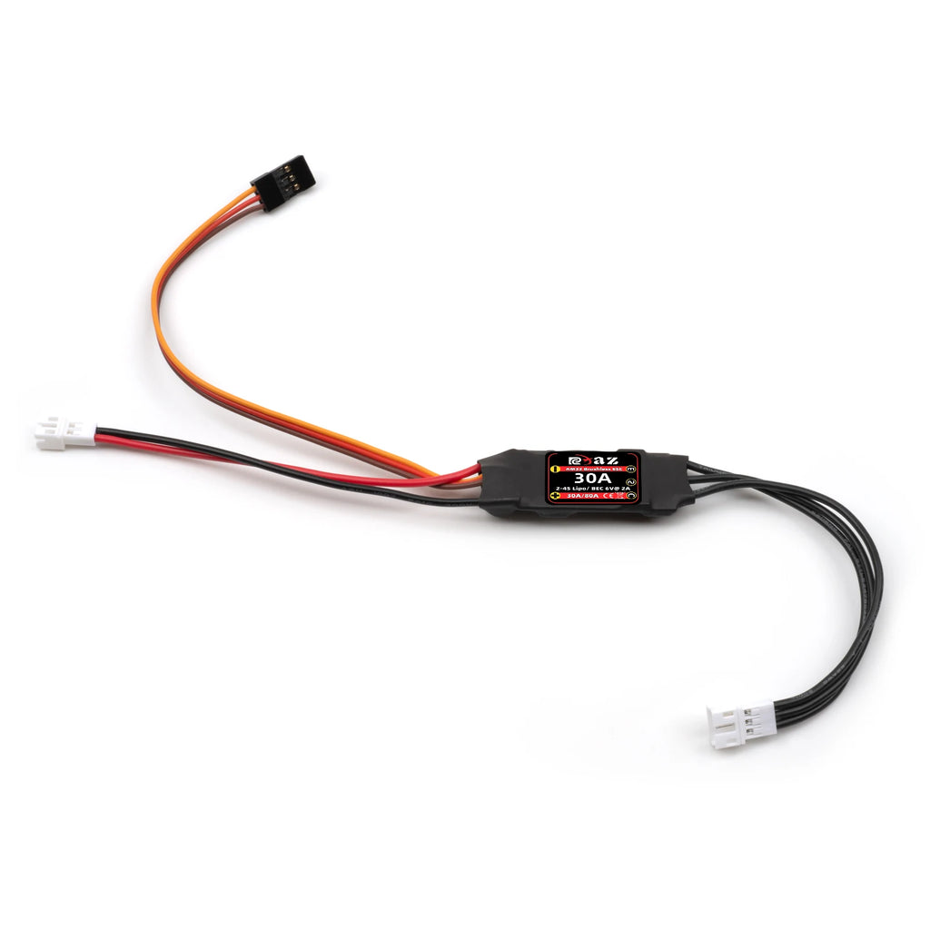 RCXAZ AM32 Programmable 30A ESC Speed Controller for 1/18 1/24 RC Cars Axial SCX24 FCX24 TRX4M 2-3s DIY Cars Performance Upgrade