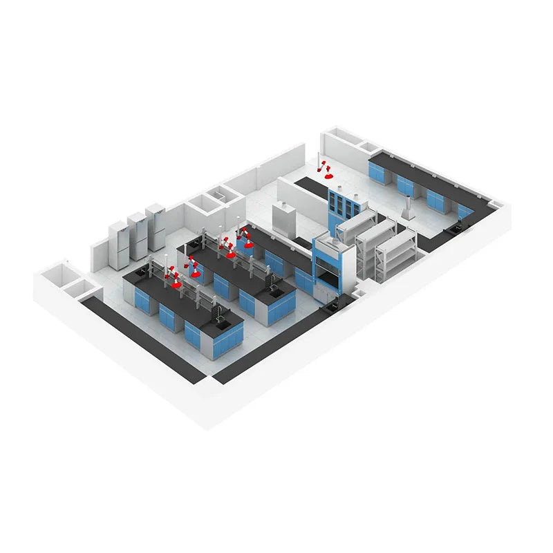 Anti-static all-steel test bench Laboratory test table Operating bench Physical and chemical board countertop Central platform S
