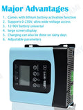 MYAMi 12V 24V 36V 48V 60V 72V 84V 96V 30A Off-grid RS485 Mppt Solar Charge Controller For Solar System