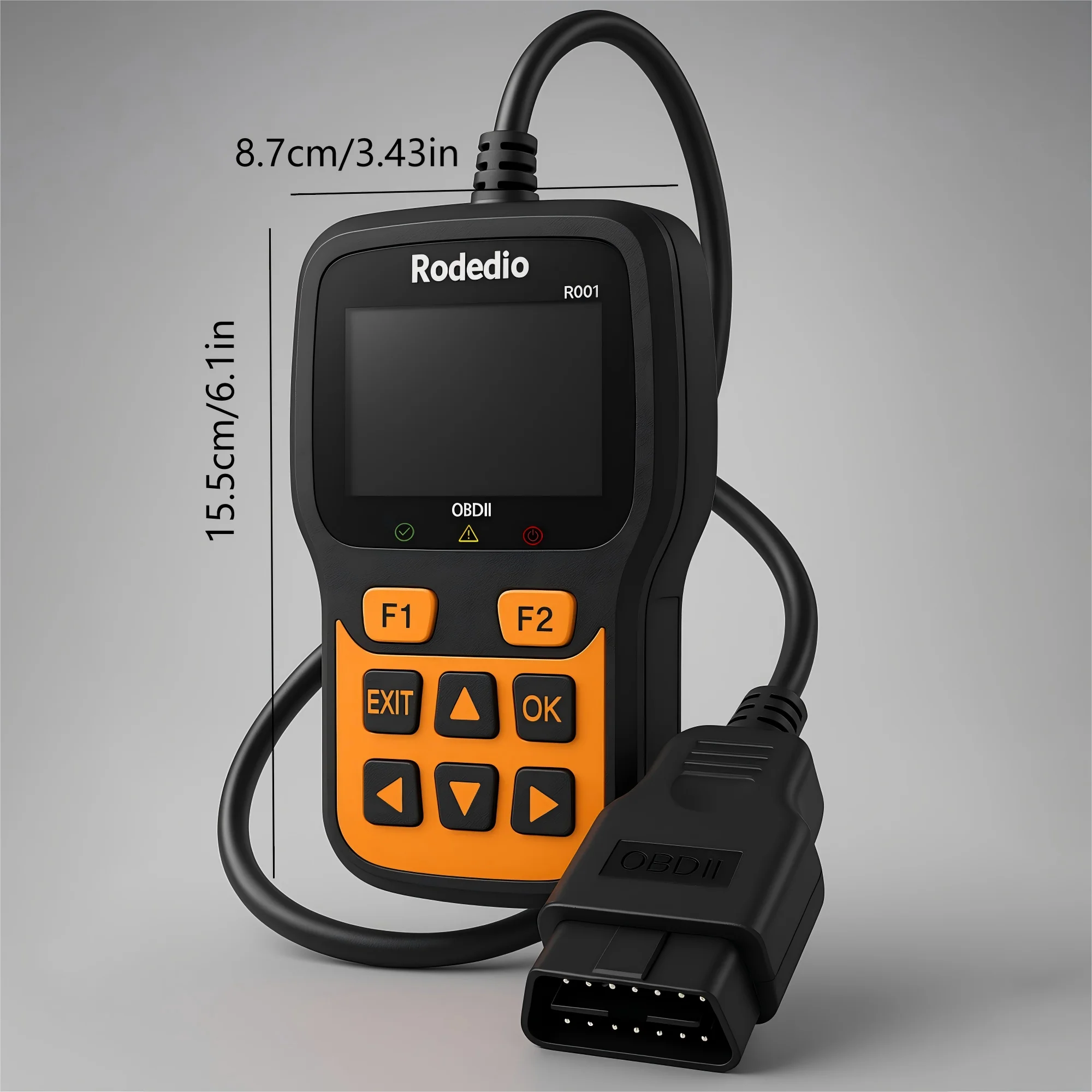 OBD2 Scanner -USB-Powered Real-Time Diagnostic Tool, Suitable for Most Cars' Engine Check Engine Light Check, No Battery Needed