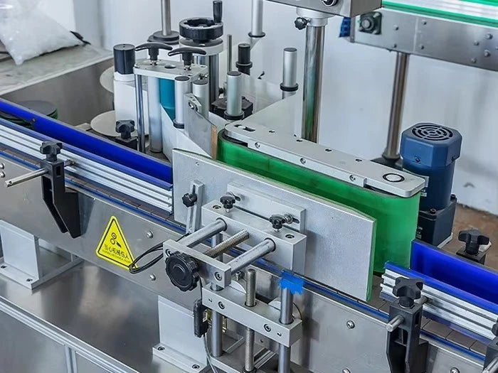 Automatic Tube Labeling Machine Tube Labeler Tube Label Applicator with Feeder and Printer