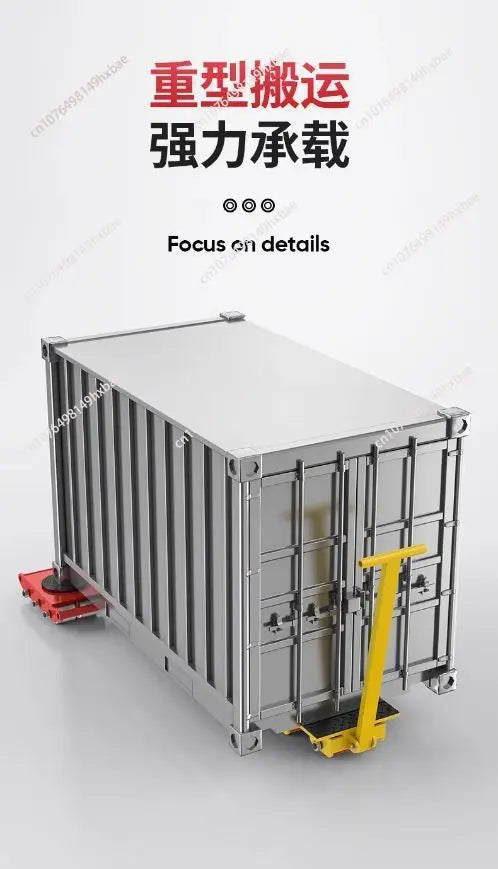 6 Tons Platform Wheel Load Industrial Weigh Large Handling Wheel Truck Heavy Equipment Mobile Universal Tank Wheel
