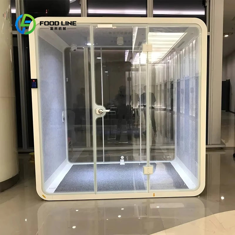 Customized Portable Office Pods Indoor Sound Proof Soundproof Booth Furniture Noise Insulation Phone Booth For Open Office Space
