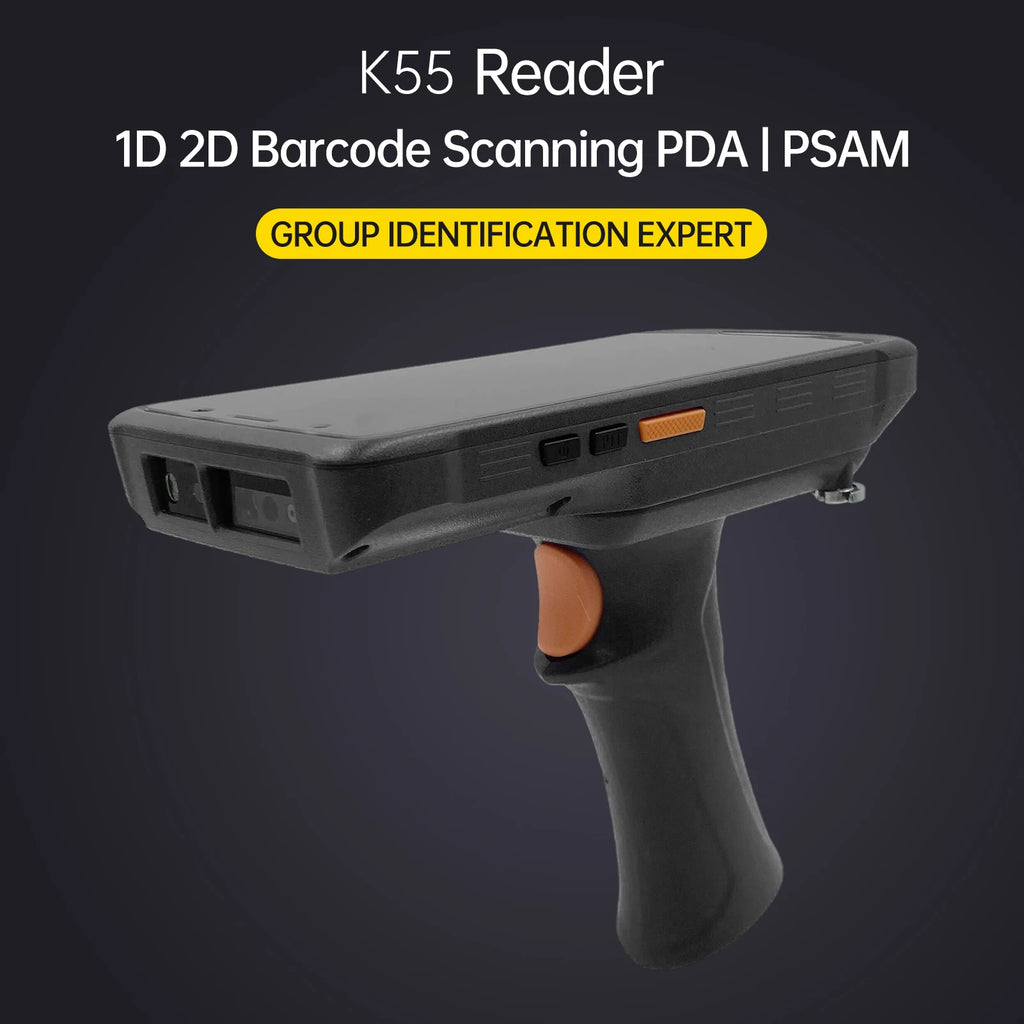 Handheld Terminal PDA for Android 9.0 1D 2D Barcode Scanning 4G WiFi BT with 5.5 Inch Touchscreen for Supermarket Restaurant War