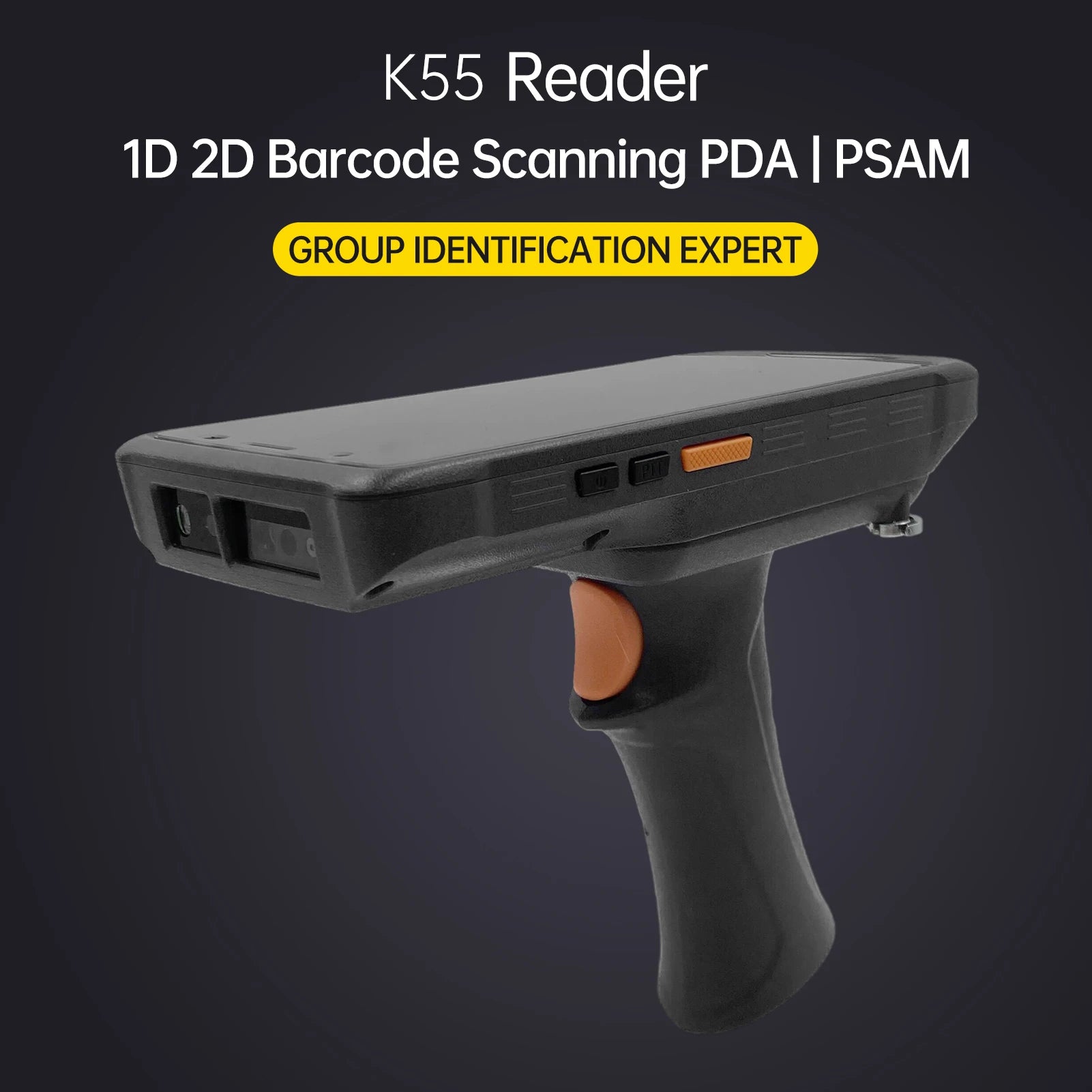 Handheld Terminal PDA for Android 9.0 1D 2D Barcode Scanning 4G WiFi BT with 5.5 Inch Touchscreen for Supermarket Restaurant War