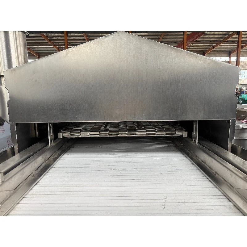 Commercial Continuous Frying Machine for Fried Chicken and French Fries Efficient Automatic with Motor and Pump Core Components
