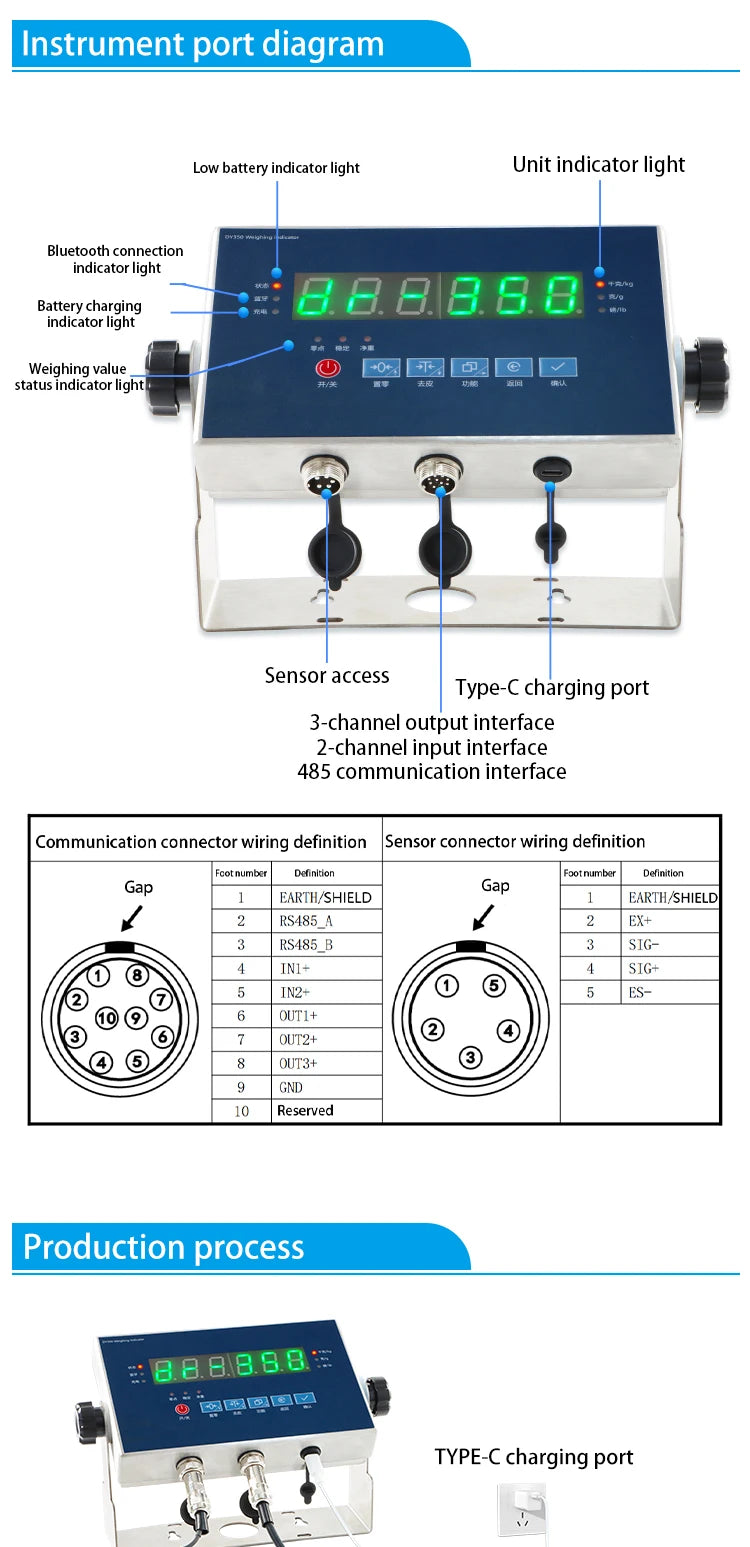 DY350 Controller: All-in-One Solution for Industrial Batching and Quantitative Packaging with Precision Weighing