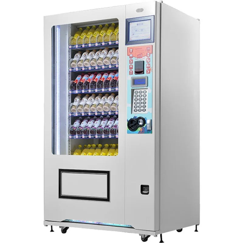 Automatic Intelligent Commercial Unmanned Self-Service French Fries Fried Chicken Vending Machine CNC Services Included
