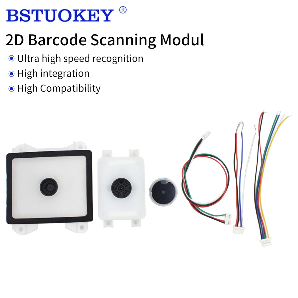 Scanning Module Bar Code Scanner USB Uart Embedded 1D 2D Barcode Reader QRCode Scanner Module for Vending machine Access Control