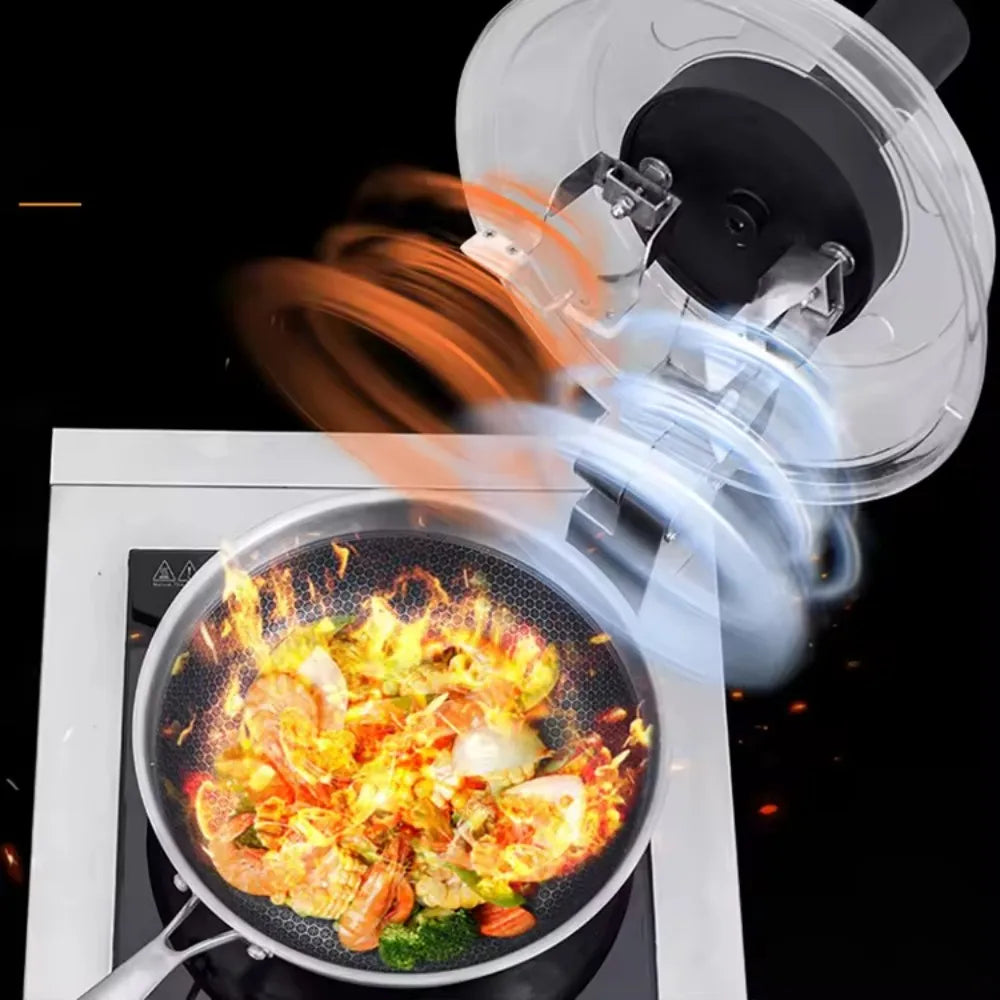Commercial Cooking Robot Machine  All-in-One Kitchen Cooker with Blender, Multifunctional, Fast Heat, Easy Clean, for Restaurant