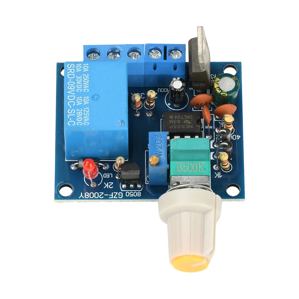 10A  Adjustable Frequency Switch Relay Module High Current Strobe Controller For Motor Forward Reverse and Flasher Applications