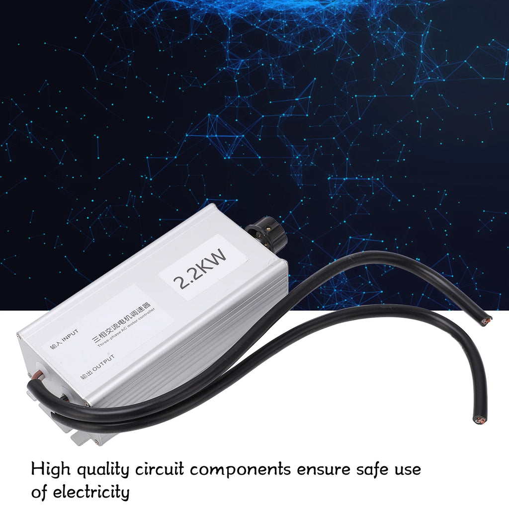 Motor Speed Controller 3 Phase High Power AC Motor Governor Controller for Air Conditioning Splitter 2.2KW 380V