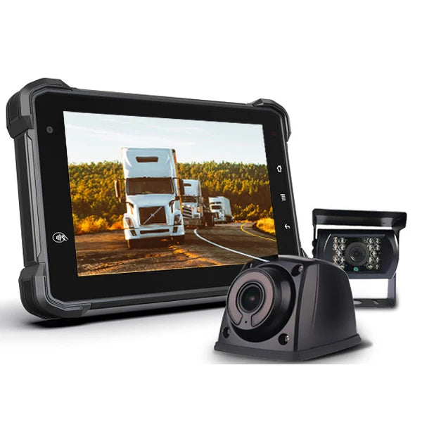 3RTablet Rugged Android 9.0 Embedded 10 Inch Panel With 4 Channel AHD Camera And 4G/WiFi/GPS For Tracking Vehicle