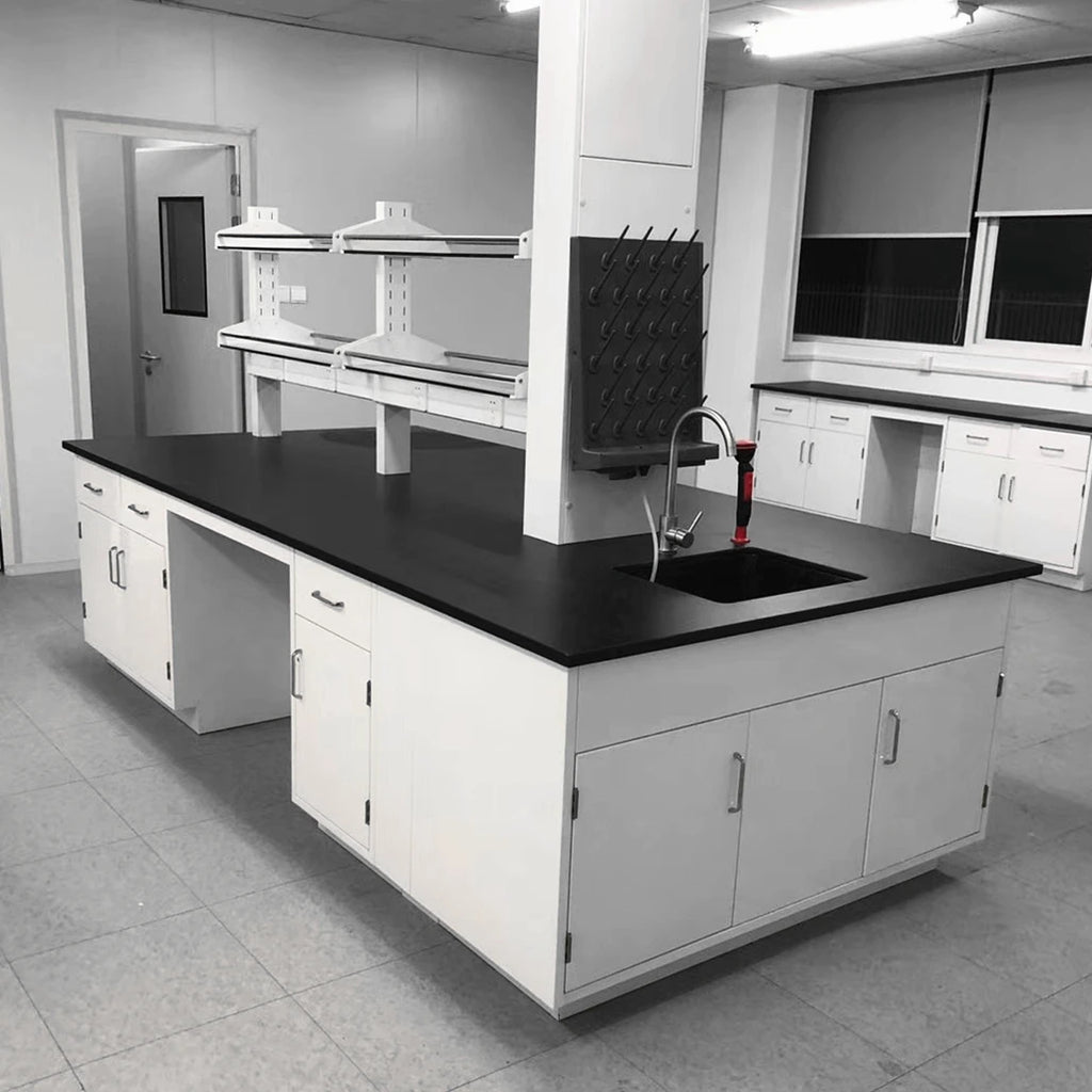 High Quality And Acid And Alkali Resistant Laboratory Bench Long Lifespan And Wide Applicability Lab Center Bench