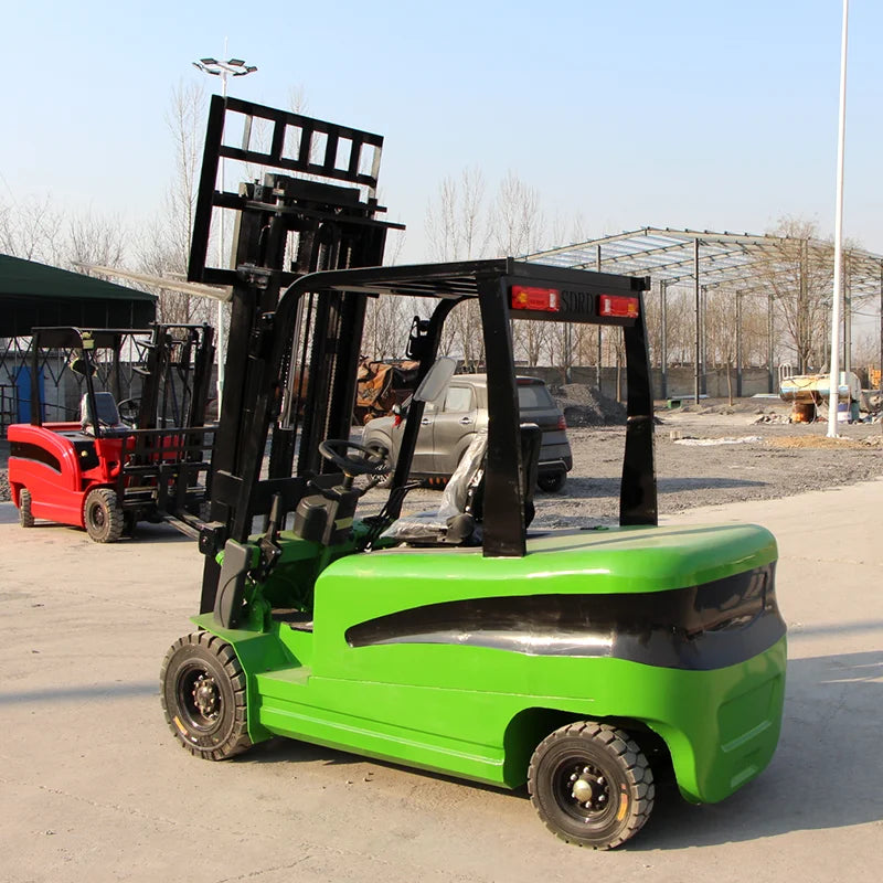 Industrial Electric Forklift 1.5 Ton 3m Lift Height All Terrain Forklift for Warehouse Material Handling Lifting Equipment