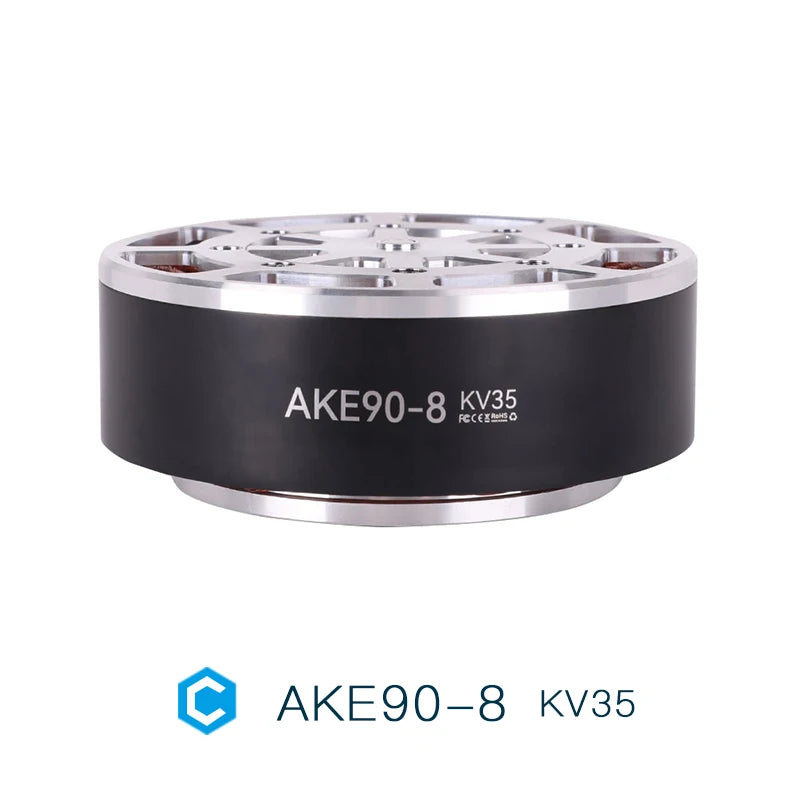 CubeMars AKE90-8 KV35 48V 170Nm Peak Torque QDD Robotic Actuator: 9 Arcmin Low Backlash for Exoskeleton Humanoid Cobot Joint Mot