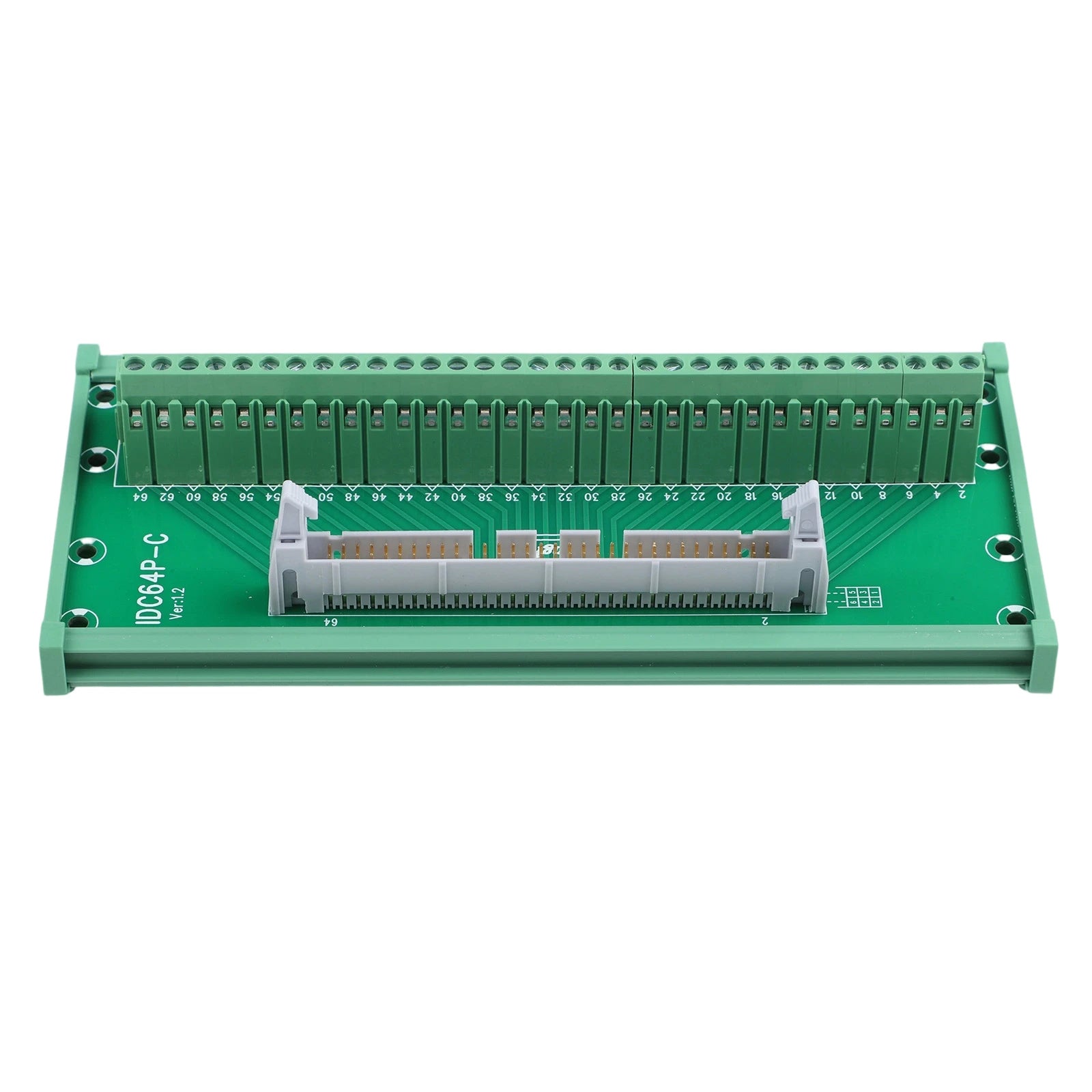 For industrial Terminal Block Connector IDC64P C Type 64 Pin with Shell for Mitsubishi and Other Control Device Applications