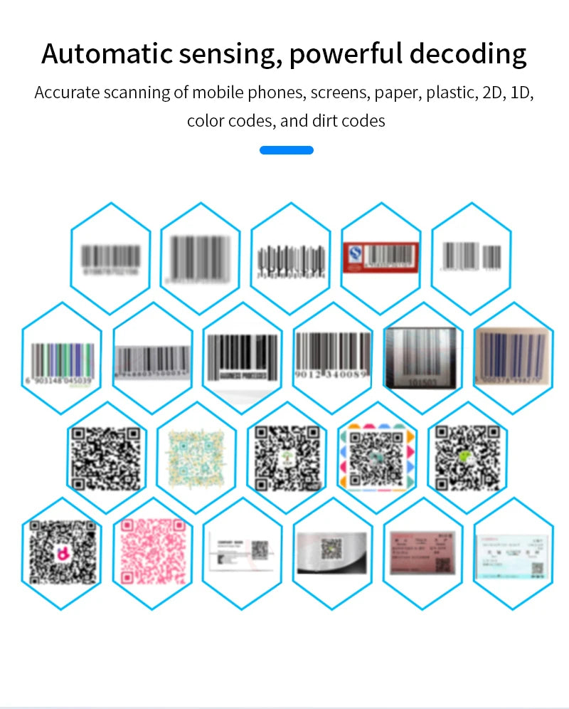 Scanning Module Bar Code Scanner USB Uart Embedded 1D 2D Barcode Reader QRCode Scanner Module for Vending machine Access Control