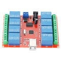 8-channel Relay Controller Smart Relay  12V 8-channel Computer USB Controller  Relay Module PC Smart Controller