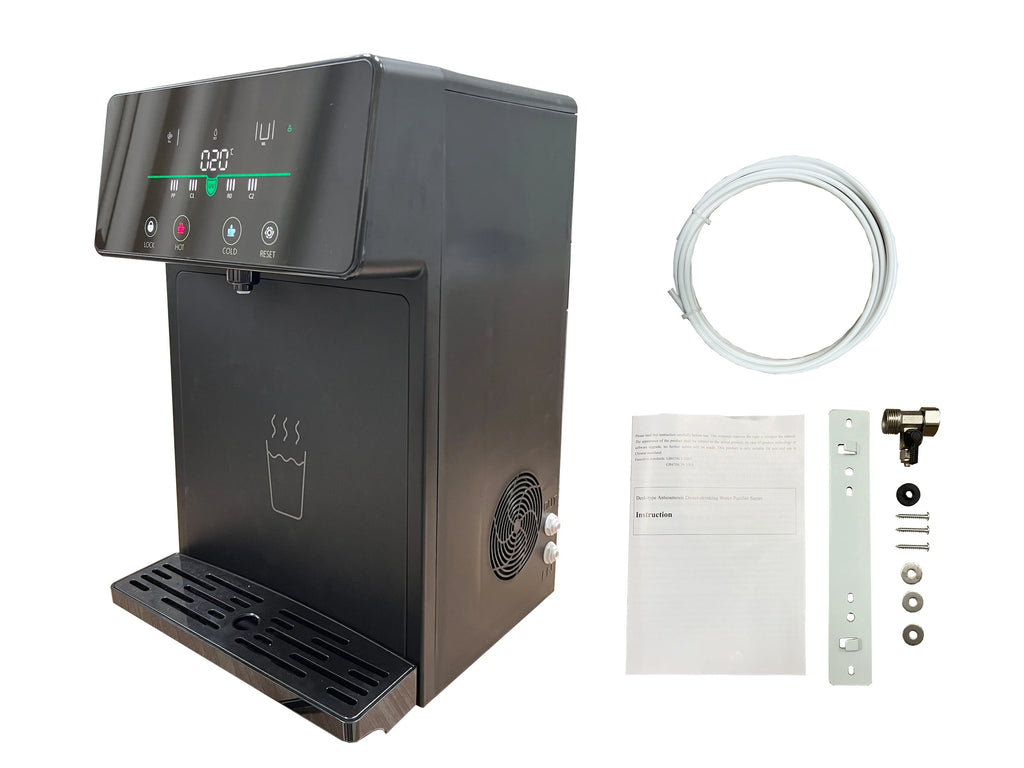 machine ro filtration system hot and cold drinking water treatment appliance reverse osmosis membrane desktop water dispenser