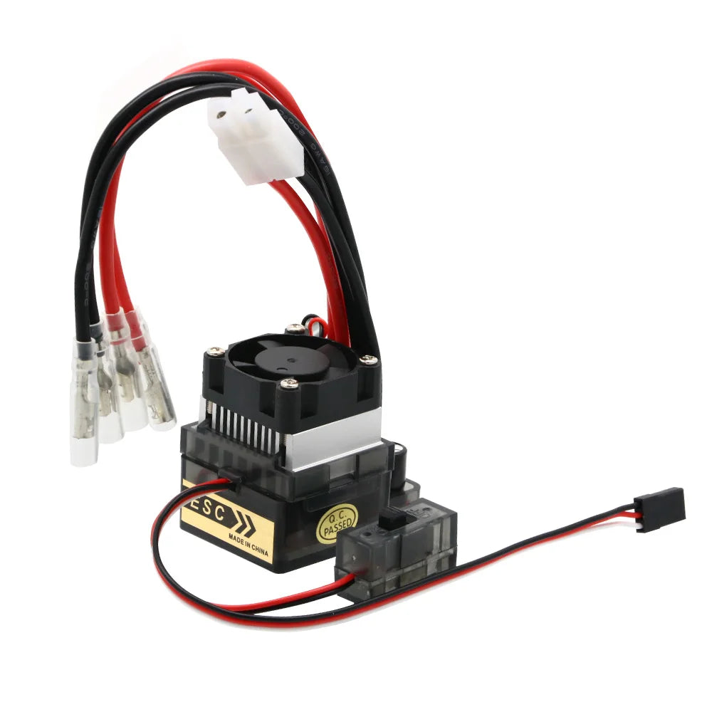 High Voltage 7.2V-16V 320A Brushed ESC Speed Controller With heat sink For RC Car Boat