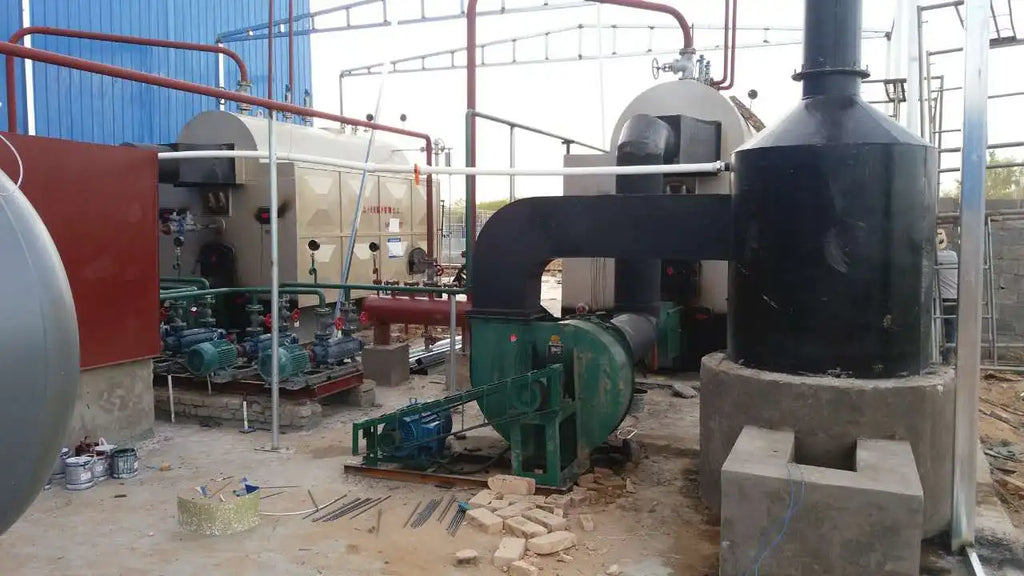 Coal and Biomass Fired Steam Boiler 2T 3T 4T 5T Capacity Steam Engine System for Rice Mill Automatic Feeding Low Emission