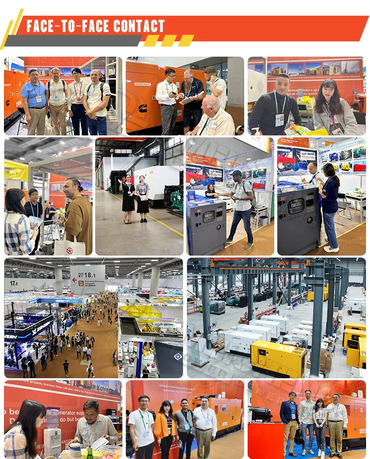 Portable Electrical Generators 10Kw 12Kw 15Kw16kw 20kw 30kw 40kw 45kw Generator Factory Cheap Standby Silent Diesel Genset China