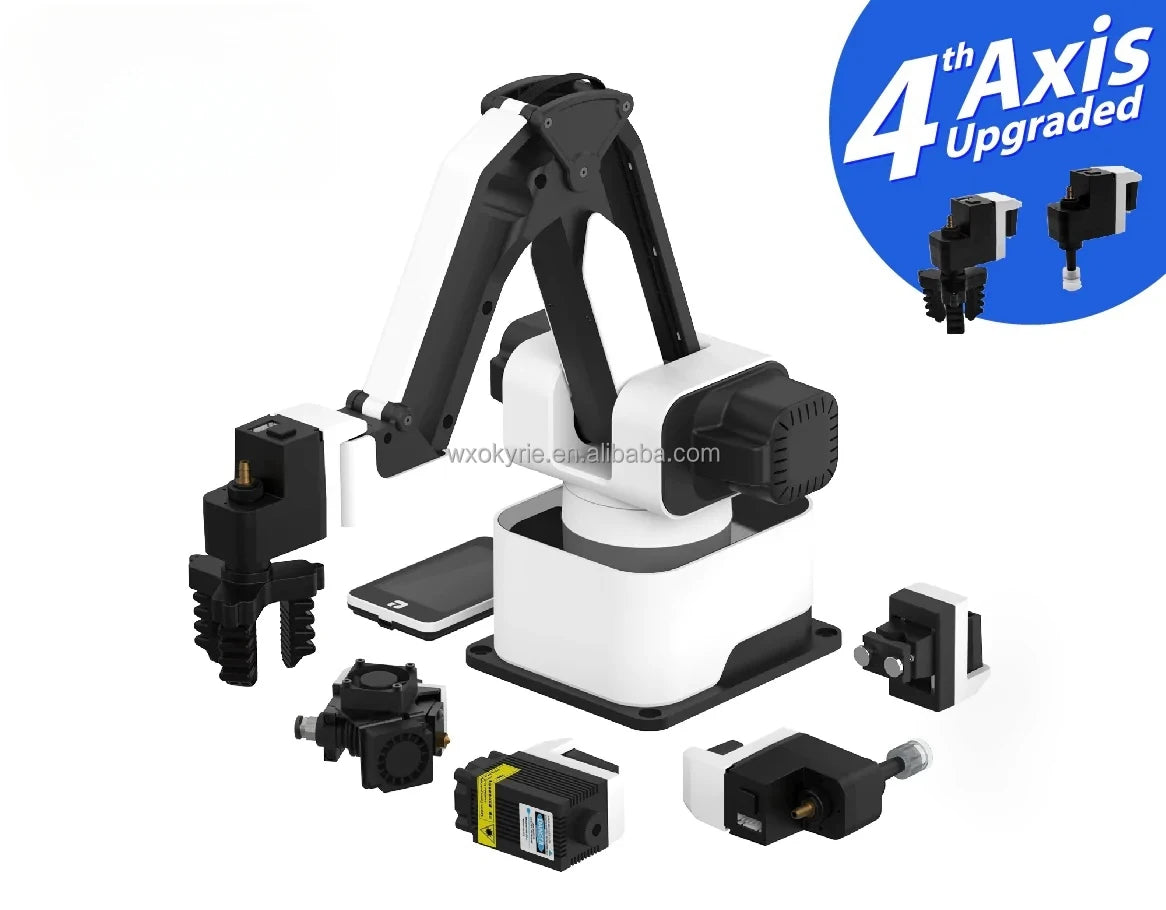 Rotrics DexArm Desktop Collaborative Robot Arm for Industrial Painting Sketching Laser Engraver & 3D Printer Applications