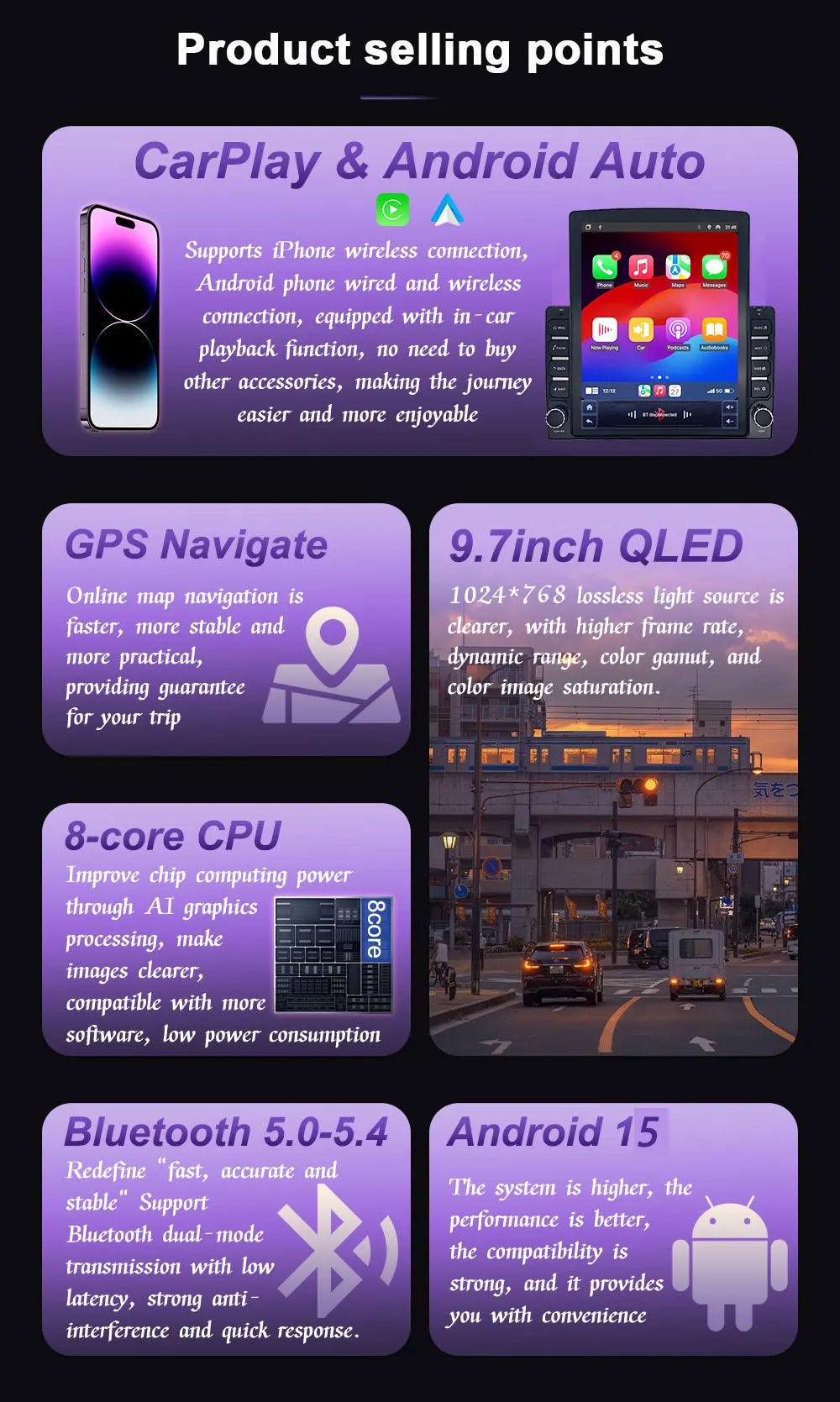 9.7 inch Android 16 Car For Ford Ranger 2012 2013 2014 2015 GPS Navigation High-performance CPU DVD Player Car Stereo Head Unit