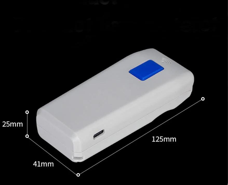 NETUM Bluetooth barcode Scanner Portable 2D barcode reader for express delivery and logistics wireless 2.4G USB connection