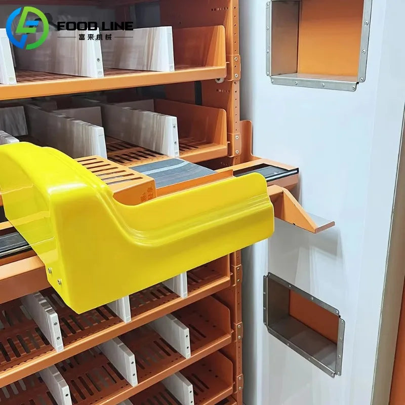 Custom Commercial Hot Food Automat Fully Automated For Business Efficient Hot Meal Dispenser With User Centric Design Interface