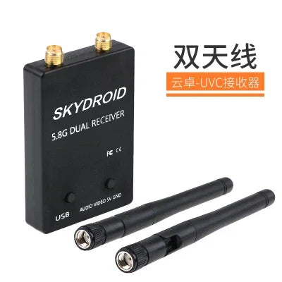 Skydroid 5.8Ghz 150CH True Diversity UVC OTG Smartphone FPV Receiver for Android Tablet PC VR Headset FPV System RC