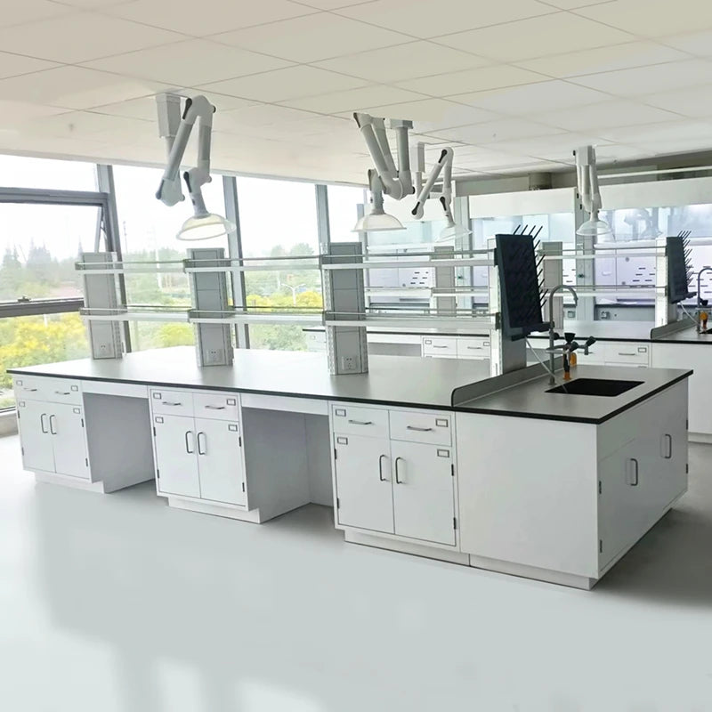 High Quality And Acid And Alkali Resistant Laboratory Bench Long Lifespan And Wide Applicability Lab Center Bench